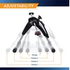 image:imageMARCYMarcy Magnetic Resistance Folding Exercise Bike with Transport Wheels  NS653BlackSilver