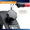 image:imageMARCYMarcy Magnetic Resistance Folding Exercise Bike with Transport Wheels  NS653BlackSilver