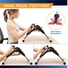 image:imageMARCYMarcy Magnetic Resistance Folding Exercise Bike with Transport Wheels  NS653BlackSilver