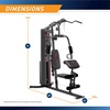 image:imageMarcy 150lb Multifunctional Home Gym Station for Total Body Training MWM990