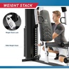 image:imageMarcy 150lb Stack Home Gym with Pulley Arm and Leg Developer Multifunctional Workout Station for Weightlifting and BodybuildingMWM8147