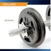 image:imageMarcy 40 lbs Adjustable Dumbbell Set with Collars for Home Gym Bodybuilding Weight Training Strength TrainingChrome