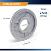 image:imageMarcy Classic 2 Cast Iron Olympic Grip Plates for Strength Training and WeightliftingA 25lbSingle