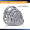 image:imageMarcy Classic 2 Cast Iron Olympic Grip Plates for Strength Training and WeightliftingB 5lbSingle