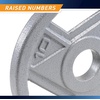 image:imageMarcy Classic 2 Cast Iron Olympic Grip Plates for Strength Training and WeightliftingC 10lbSingle