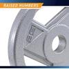 image:imageMarcy Classic 2 Cast Iron Olympic Grip Plates for Strength Training and WeightliftingE 35lbSingle