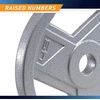 image:imageMarcy Classic 2 Cast Iron Olympic Grip Plates for Strength Training and WeightliftingF 45lbSingle