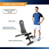 image:imageMarcy Deluxe Foldable Utility Bench Gym Equipment  SB10100  Black