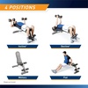 image:imageMarcy Deluxe Foldable Utility Bench Gym Equipment  SB10100  Black