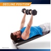 image:imageMarcy Exercise Utility Bench for Upright Incline Decline and Flat Exercise SB261W  Black  4200 x 1900 x 5100 inches