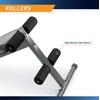 image:imageMarcy Exercise Utility Bench for Upright Incline Decline and Flat Exercise SB261W  Black  4200 x 1900 x 5100 inches