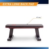 image:imageMarcy Flat Utility Weight Bench for Home Gym Weight Training and Ab ExercisesDeluxe  Red Trim