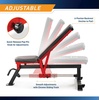 image:imageMarcy Foldable Standard Weight Benches Adjustable Strength Training Benches for Full Body WorkoutAdjustable Utility Bench