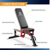 image:imageMarcy Foldable Standard Weight Benches Adjustable Strength Training Benches for Full Body WorkoutAdjustable Utility Bench