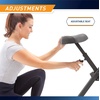 image:imageMarcy Foldable Upright Exercise Bike with Adjustable Resistance for Cardio Workout amp Strength Training  Multiple Styles AvailableUpright Black