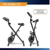 image:imageMarcy Foldable Upright Exercise Bike with Adjustable Resistance for Cardio Workout amp Strength Training  Multiple Styles AvailableUpright Black