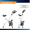 image:imageMarcy Foldable Upright Exercise Bike with Adjustable Resistance for Cardio Workout amp Strength Training  Multiple Styles AvailableUpright White