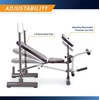 image:imageMarcy Folding Standard Weight Bench  Easy Storage MWB20100 Incline