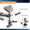 image:imageMarcy Folding Standard Weight Bench  Easy Storage MWB20100 Incline