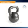 image:imageMarcy Hammertone Kettle Bells  10 to 55 lbs HKB Workout Weights45 lb