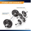 image:imageMarcy Hollow Curl Bar and Dumbbell Handle Set with Spring Collars2 inch Diameter