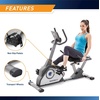 image:imageMarcy Magnetic Recumbent Exercise Bike with 8 Resistance LevelsGrey