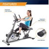 image:imageMarcy Magnetic Recumbent Exercise Bike with 8 Resistance LevelsGrey