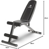 image:imageMarcy MultiPosition Adjustable Utility Bench for Home Gym Weightlifting and Strength TrainingBlack
