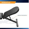 image:imageMarcy MultiPurpose Adjustable Workout Utility Weight Bench for Full Body Upright Incline Decline and Flat Exercise SB228  4200 x 2600 x 4800 inches Black