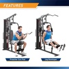 image:imageMarcy Multifunction Steel Home Gym 150lb Weight Stack MachineBlack  MWM989