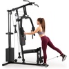image:imageMarcy Multifunctional Workout Station 100lbs to 200lbs Stack Home Gym for Weightlifting and BodybuildingBlack  100 lbs