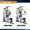 image:imageMarcy Multifunctional Workout Station 100lbs to 200lbs Stack Home Gym for Weightlifting and BodybuildingGrey  MWM988