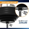 image:imageMarcy Olympic 2Inch amp Standard 1Inch Barbell Spring Clip Collar Pair  Secure Weight Clamps for Safe Weightlifting Powerlifting amp Strength Training2Inch Olympic