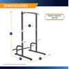 image:imageMarcy Olympic Cage Home Gym System  Multifunction Squat Rack Customizable Training Station SM8117
