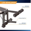 image:imageMarcy Olympic Weight Bench Workout Benches For Home With Leg Developer MWB4491
