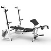 image:imageMarcy Olympic Workout Bench for Home Gym Strength Training Equipment with Preacher Curl Pad and Weight Rack Storage WhiteBlackStandard BW