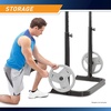 image:imageMarcy Olympic Workout Bench for Home Gym Strength Training Equipment with Preacher Curl Pad and Weight Rack Storage WhiteBlackTwopiece