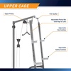 image:imageMarcy Pro Deluxe Cage System with Weightlifting Bench AllinOne Home Gym Equipment PM5108BlackSilver