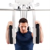 image:imageMarcy Smith Cage Workout Machine Full Body StrengthTraining Home Gym Equipment System with Leg Developer Press Bar PEC Deck and Squat RackBlackWhite