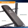 image:imageMarcy Standard Weight Bench with 80lbs to 100 lbs VinylCoated Weight Set for Strength Training Weight Lifting for Personal Home GymBlack  100 lbs