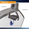 image:imageMarcy Stationary Exercise Indoor Bicycle with 8 Magnetic Resistance LevelsBlackGreySilver