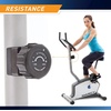 image:imageMarcy Stationary Exercise Indoor Bicycle with 8 Magnetic Resistance LevelsBlackGreySilver
