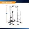image:imageMarcy Strength Training Home Gym Cage with Pulley System for Weightlifting Bodybuilding Full Body Workout Equipment for Home ExerciseHome Gym Cage