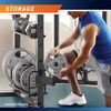 image:imageMarcy Strength Training Home Gym Cage with Pulley System for Weightlifting Bodybuilding Full Body Workout Equipment for Home ExercisePower Tower Cage