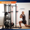 image:imageMarcy Strength Training Home Gym Cage with Pulley System for Weightlifting Bodybuilding Full Body Workout Equipment for Home ExercisePower Tower Cage