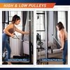 image:imageMarcy Strength Training Home Gym Cage with Pulley System for Weightlifting Bodybuilding Full Body Workout Equipment for Home ExercisePower Tower Cage