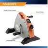 image:imageMarcy Under Desk Mini Pedal Leg and Arm Exercise Cycle with Adjustable Magnetic Resistance Leg ExercisersGrey
