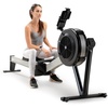 image:imageMarcy Air Resistance Rowing Machine with Transport Wheels10 Levels  BlackGrey