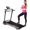image:imageMarcy Easy Folding Motorized TreadmillPre Assembled Electric Running Machine JX651BW black 3000 x 6600 x 12600