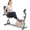 image:imageMarcy Home Fitness Personal Exercise Bike with Adjustable Magnetic Resistance for Cardio Workout and Cycle TrainingCopper  Recumbent